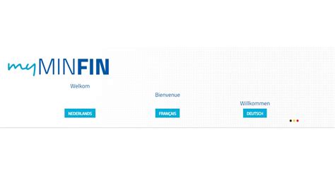 myfin belgium|myminfinpro aanmelden.